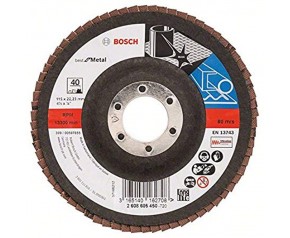 BOSCH Accessories Lamelkowa tarcza szlifierska 115 mm 2608605450
