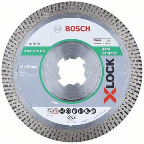 BOSCH X-LOCK Ostrze, tarcza 125 mm 2608615135