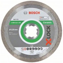 BOSCH X-LOCK tarcza diamentowa do ceramiki 125mm 2608615138