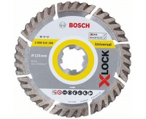 Bosch X-LOCK Ostrze, tarcza 125 × 22,23 × 2 × 10mm 2608615166