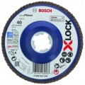 BOSCH X-LOCK Tarcza lamelkowa, 125 mm K 40 2608619209 BOSCH X-LOCK Tarcza lamelkowa, 125 mm K 40 2608619209