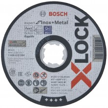 BOSCH X-LOCK Expert for Inox+Metal Tarcza tnąca prosta, 115 × 1 × 22,23 2608619263