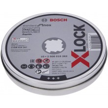 BOSCH Ostrze, tarcza 125 × 1 × 22,23 mm, X-LOCK, 10Sz. 2608619267