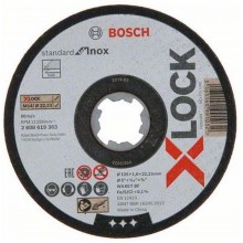 BOSCH X-LOCK Tarcza tnąca prosta 125 mm 1 szt. 2608619363