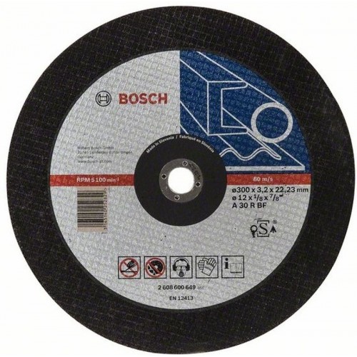 BOSCH Tarcza tnąca prosta Expert for Metal A 30 R BF, 300 mm, 3,2 mm 2608600649