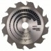 BOSCH Tarcza pilarska Construct Wood 150 x 20/16 x 2,4 mm, 12 2608641199