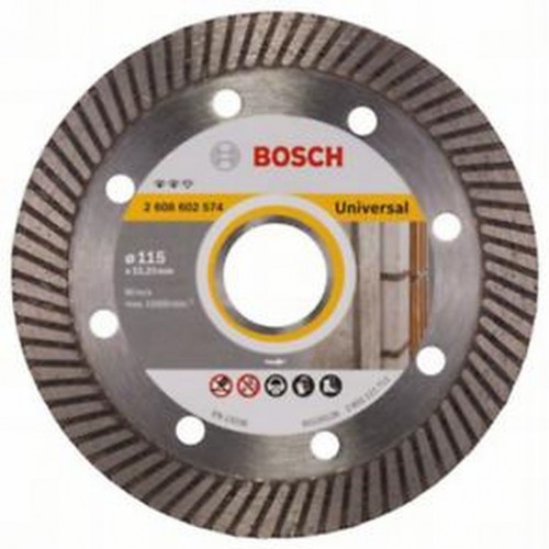 Bosch Diamentowa tarcza tnąca Expert for Universal Turbo 115 x 22,23 x 2 x 12 mm 260860257
