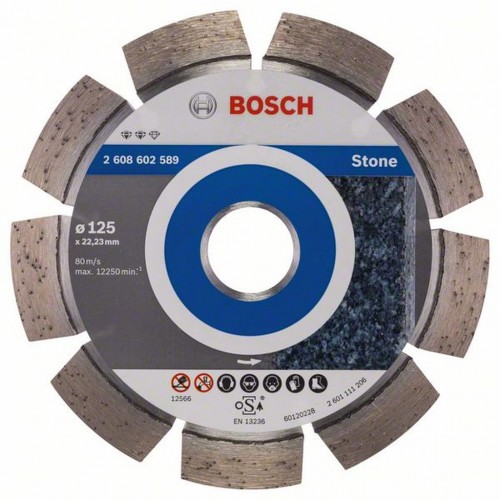 BOSCH Expert for Stone Diamentowa tarcza tnąca 125 x 22,23 x 2,2 x 12 mm, 2608602589