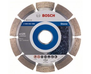 Bosch Diamentowa tarcza tnąca Standard for Stone 125 x 22,23 x 1,6 x 10 mm 2608602598