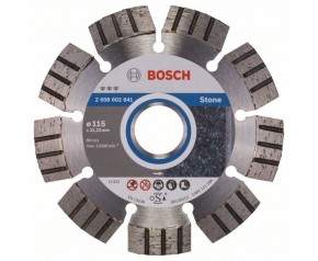 Bosch Diamentowa tarcza tnąca Best for Stone 115 x 22,23 x 2,2 x 12 mm 2608602641