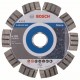 Bosch Diamentowa tarcza tnąca Best for Stone 125 x 22,23 x 2,2 x 12 mm 2608602642