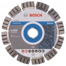 Bosch Diamentowa tarcza tnąca Best for Stone 150 x 22,23 x 2,4 x 12 mm 2608602643