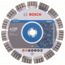 Bosch Diamentowa tarcza tnąca Best for Stone 230 x 22,23 x 2,4 x 15 mm 2608602645