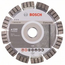 Bosch Diamentowa tarcza tnąca Best for Concrete 150 x 22,23 x 2,4 x 12 mm 2608602653