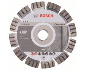 Bosch Diamentowa tarcza tnąca Best for Concrete 150 x 22,23 x 2,4 x 12 mm 2608602653