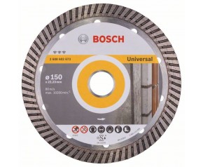 Bosch Diamentowa tarcza tnąca Best for Universal Turbo 150 x 22,23 x 2,4 x 12mm 2608602673