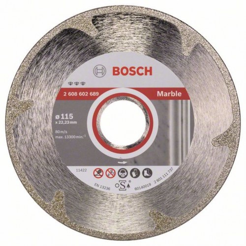 Bosch Diamentowa tarcza tnąca Best for Marble 115 x 22,23 x 2,2 x 3 mm 2608602689