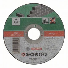 BOSCH Tarcza tnąca prosta, kamień 115 mm 1 szt. 2609256328