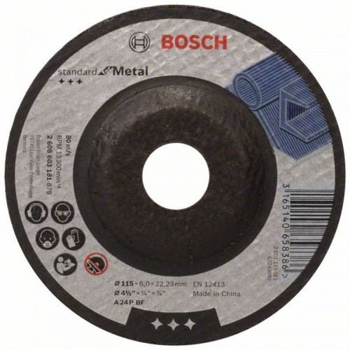 BOSCH Grinding wheel 115 mm 2608603181