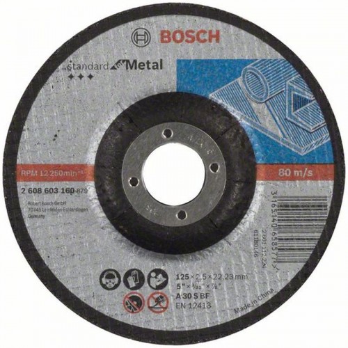 BOSCH Ostrze, tarcza 125mm, 2,5mm 2608603160