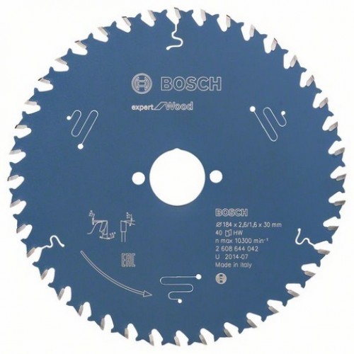 BOSCH Tarcza pilarska Expert for Wood 184 x 30 x 2,6 mm, 40 2608644042