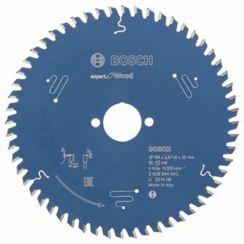 BOSCH Tarcza pilarska Expert for Wood 184 x 30 x 2,6 mm, 56 2608644043