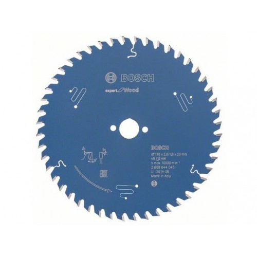BOSCH Tarcza pilarska Expert for Wood 190 x 20 x 2,6 mm, 48 2608644045