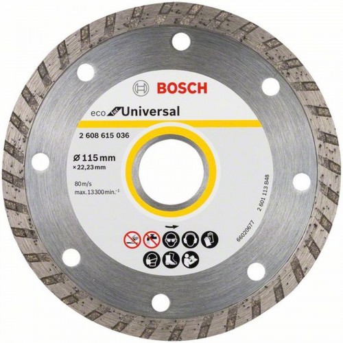 BOSCH ECO For Universal Diamentowa tarcza 115x22.23x2.0x7 mm 2608615045