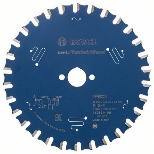BOSCH Tarcza do cięcia drewna 160x20 mm 30 zębów 2608644365