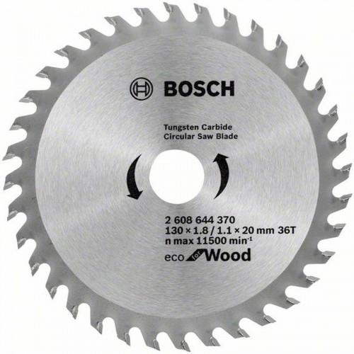 BOSCH Tarcza zębata ECO Optiline Wood 130x1,8/1,1x20mm 36T 2608644370