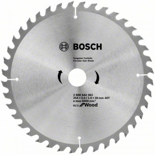 BOSCH Tarcza do piły zębatej ECO Optiline Wood 254x3,0/2,0x30mm 40T 2608644383