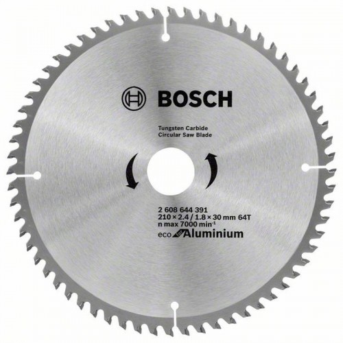 BOSCH ECO Alu Tarcza do piły do cięcia aluminium 210x1,8mm 2608644391