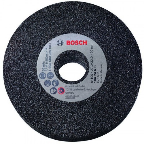 BOSCH Tarcza szlifierska do szlifierki prostej 125 mm, 20 mm, 20 1608600068