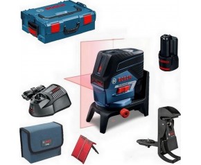 Bosch GCL 2-50 C +uchwyt ścienny BM 3 i obrotowy RM 2, łącze Bluetooth w L-Boxx 0601066G03