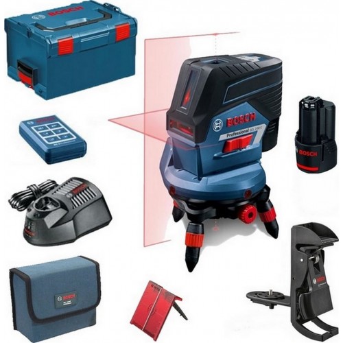 BOSCH GCL 2-50 C Laser krzyżowy + RM 3 + BM 3 + RC 2 + 1 x aku + L-Boxx 0601066G04