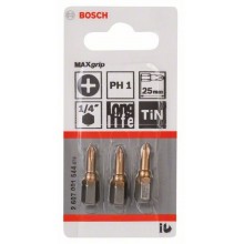 BOSCH Końcówki wkręcające BIT PH1 MAXG 3PC 2607001544 /3szt./