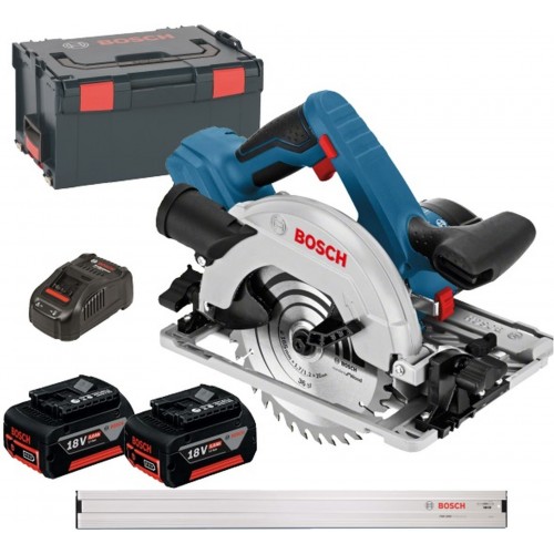 BOSCH GKS 18V-57 G Piła tarczowa akumulatorowa, 18V, 2x 5,0Ah 06016A2102