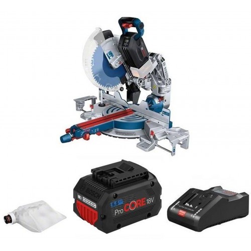 BOSCH GCM 18V-305 GDC Akumulatorowa ukośnica BITURBO, 2x5,50Ah 0601B43002