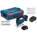 BOSCH GST 18 V-LI B wyrzynarka akumulatorowa, L-BOXX, 2x 5,0 Ah akumulator, 06015A6103