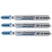 BOSCH Brzeszczot do wyrzynarki T 118 D, Special for Inox, zestaw 3 szt. 2608630665