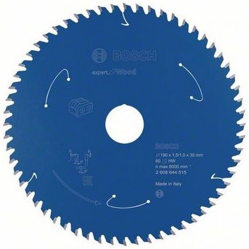 BOSCH Expert for Wood tarcza pilarska 190x1.5x30mm 60Z, sztuk 1 2608644515