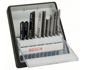 BOSCH 10-częściowy zestaw brzeszczotów do wyrzynarek Top Expert Robust Line 2607010574