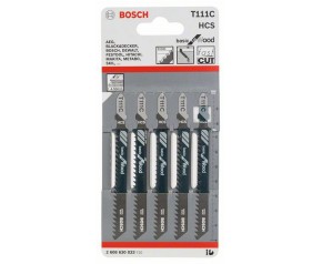 Bosch Brzeszczot do wyrzynarek T 111 C Basic for Wood 2608630033