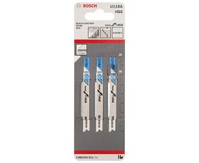 BOSCH Brzeszczot do wyrzynarek U 118 A Basic for Metal 2608631511