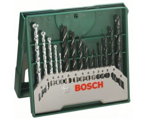 Bosch Mini-X-Line Zestaw 15 szt. wierteł, 2607019675