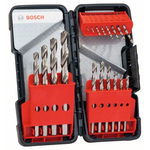 BOSCH 18-częściowy zestaw wierteł do metalu Toughbox HSS-R 2608589294 BOSCH 18-częściowy zestaw wierteł do metalu Toughbox HSS-R 2608589294