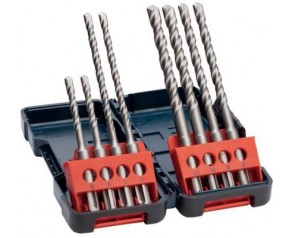 BOSCH SDS-plus-3 Zestaw wierteł 8 szt. Tough Box 2607019902