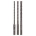 BOSCH 3-elem. zestaw wierteł udarowych SDS plus-5, 6/8/10 mm 1617000117