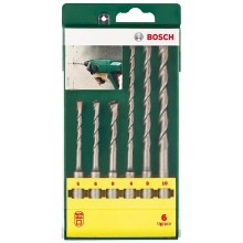 BOSCH 6-częściowy zestaw wierteł do młotów SDS-plus 2607019447