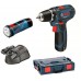 BOSCH GSR 12V-15 Wiertarko-Wkrętarka Akumulatorowa+Lamp Led, 0615990FZ9